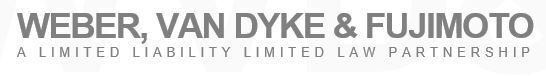 WEBER, VAN DYKE & FUJIMOTO logo