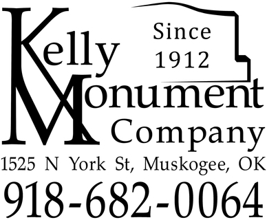 Kelly Monument Company logo