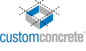 Custom Concrete logo
