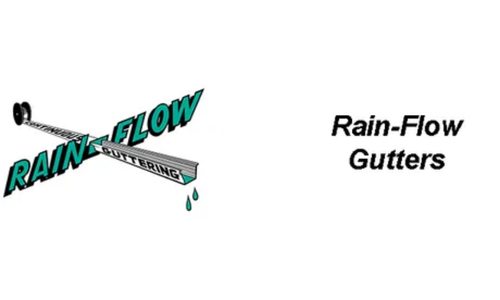 Rain-Flo Gutters logo