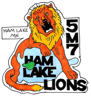 Ham Lake Lions logo