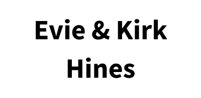 Evie and Kirk Hines logo