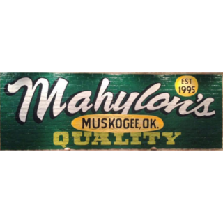 Mahylon's BBQ logo