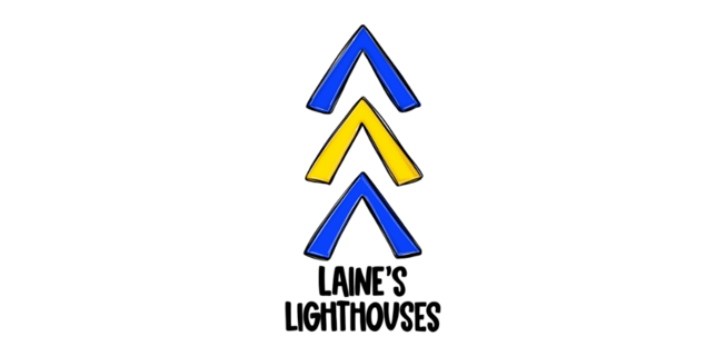 Laine's Lighthouses logo