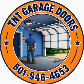 TNT Garage Doors logo