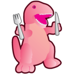 Vegansaurus_pink_256_profile