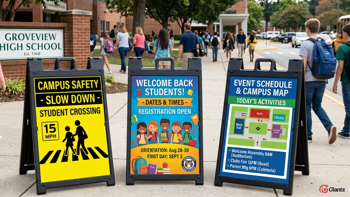 Signicade - The perfect sign for the school yard!