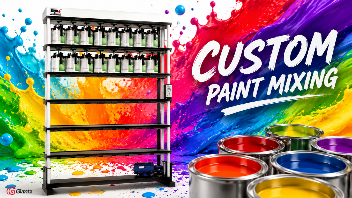 Custom Paint Mixing Made Simple