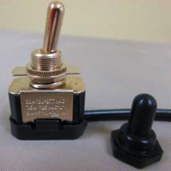 20 AMP VENTEX TOGGLE SWITCH WITH BLACK BOOT 84675