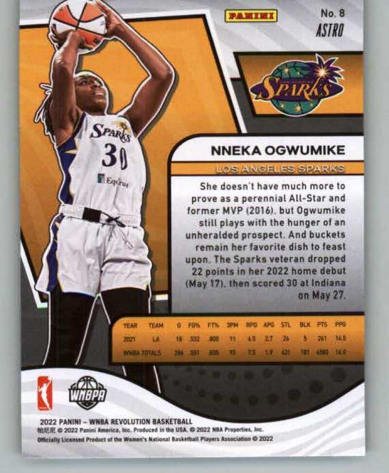 2022 Panini WNBA Revolution Astro Basketball Parallel Singles (Pick Your Cards) - Picture 7 of 61