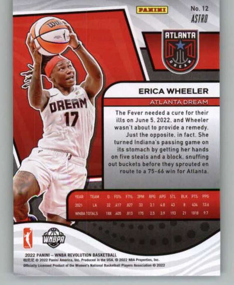 2022 Panini WNBA Revolution Astro Basketball Parallel Singles (Pick Your Cards) - Picture 11 of 61