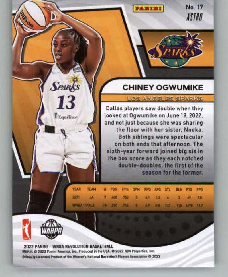 2022 Panini WNBA Revolution Astro Basketball Parallel Singles (Pick Your Cards) - Picture 15 of 61