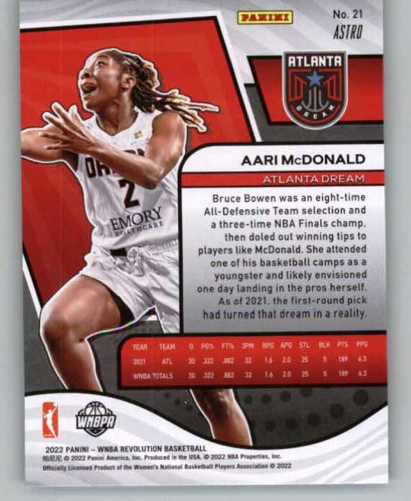 2022 Panini WNBA Revolution Astro Basketball Parallel Singles (Pick Your Cards) - Picture 19 of 61