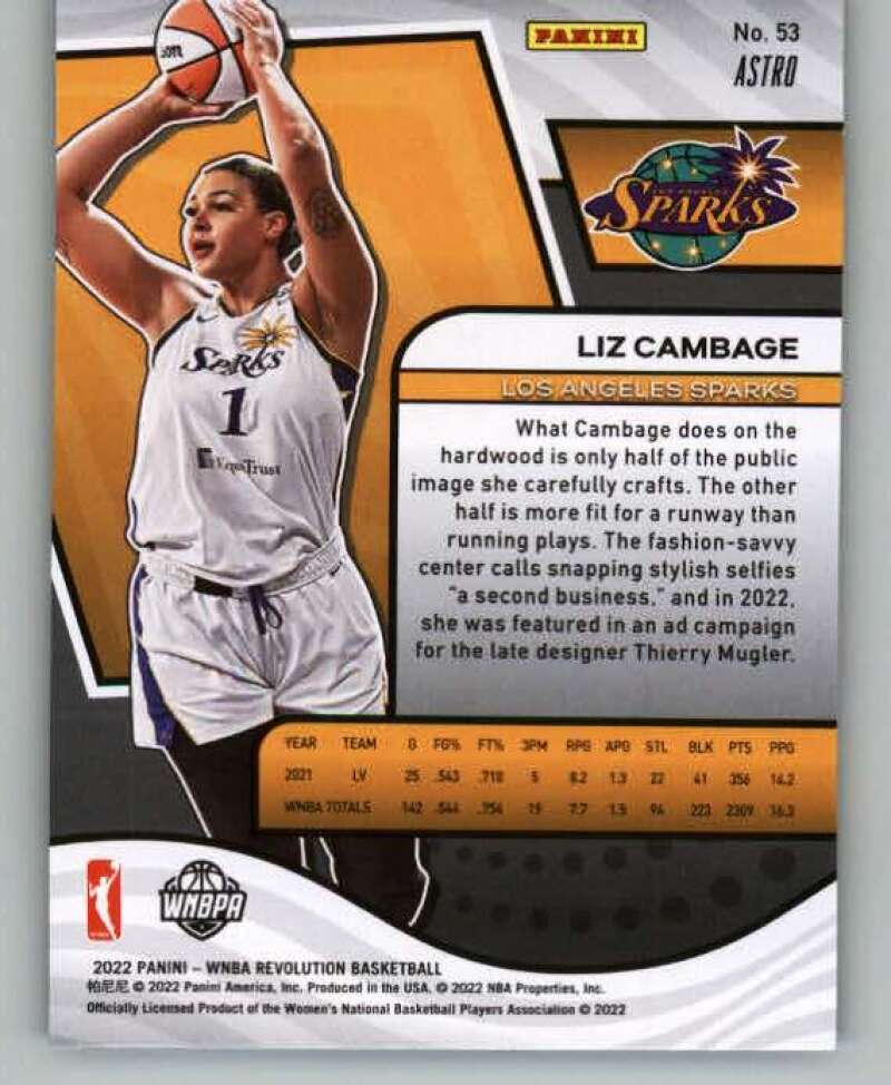 2022 Panini WNBA Revolution Astro Basketball Parallel Singles (Pick Your Cards) - Picture 33 of 61