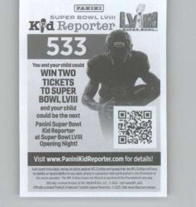 2023 Panini NFL Mini Thin Stickers #382-571 (Pick Your Sticker Cards) - Picture 303 of 379