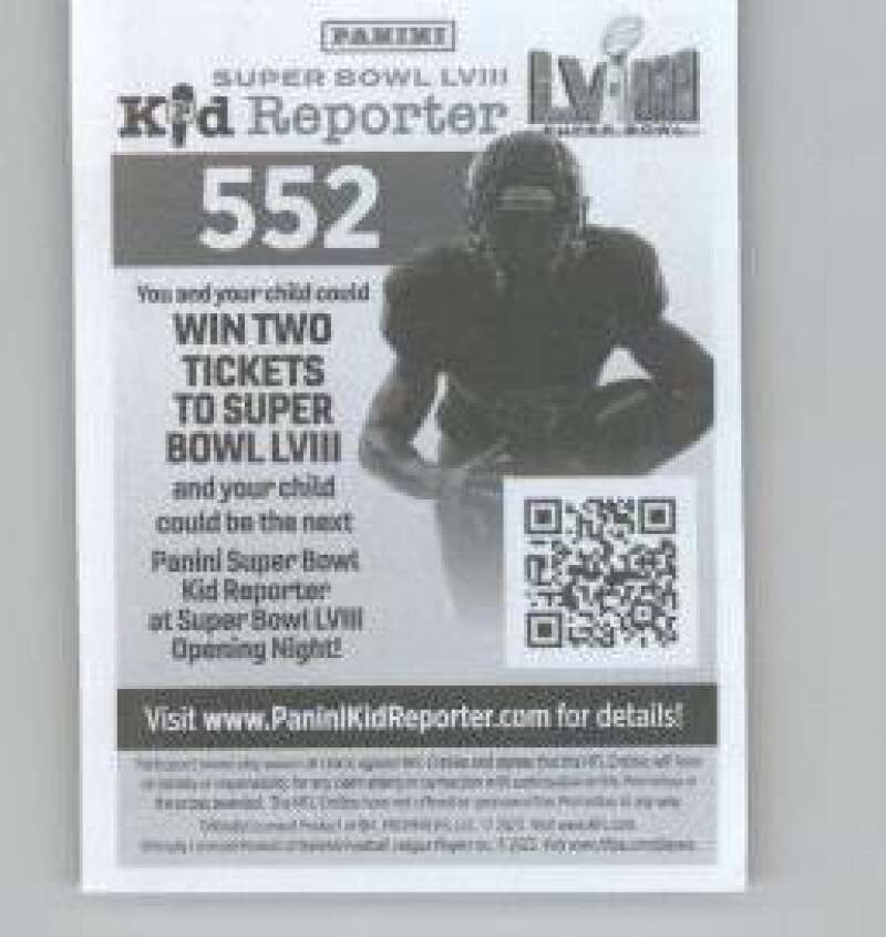 2023 Panini NFL Mini Thin Stickers #382-571 (Pick Your Sticker Cards) - Picture 341 of 379