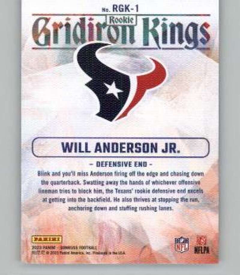 2023 Donruss NFL Football Rookie Insert Singles (Pick Your Cards) - Bild 5 von 67