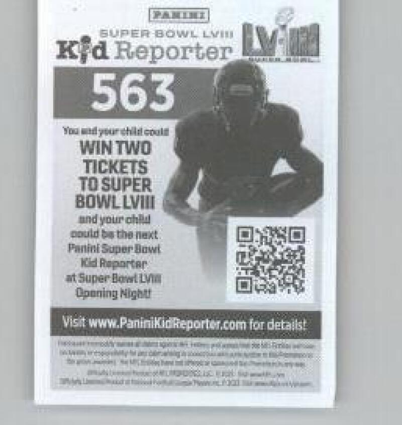 2023 Panini NFL Mini Thin Stickers #382-571 (Pick Your Sticker Cards) - Picture 363 of 379