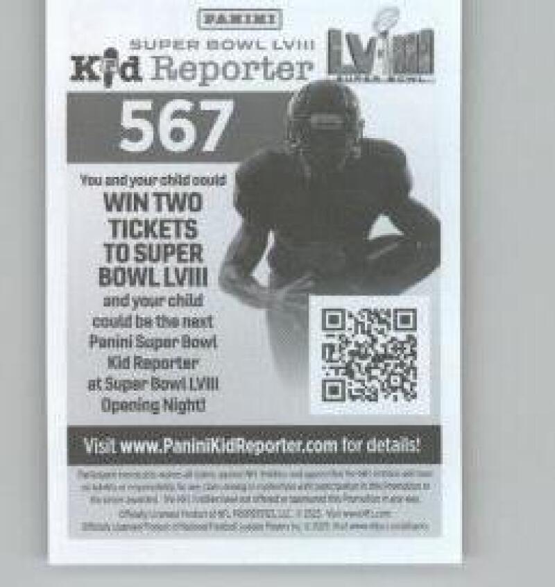 2023 Panini NFL Mini Thin Stickers #382-571 (Pick Your Sticker Cards) - Picture 371 of 379