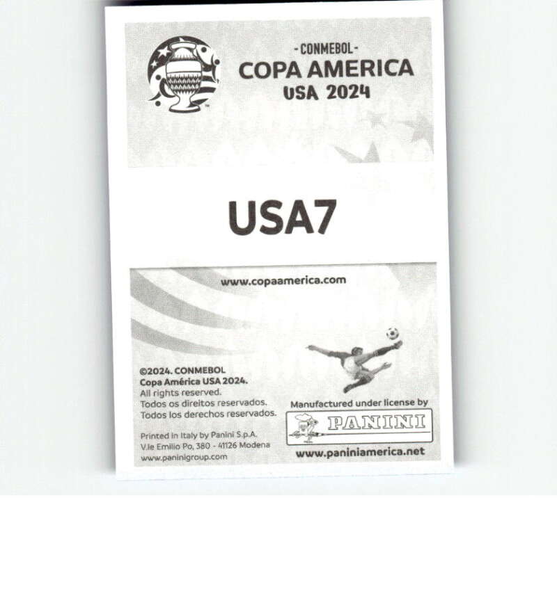 2024 Panini Copa America Blue Mini Sticker Soccer Futbol Singles -Pick Stickers - Picture 303 of 337