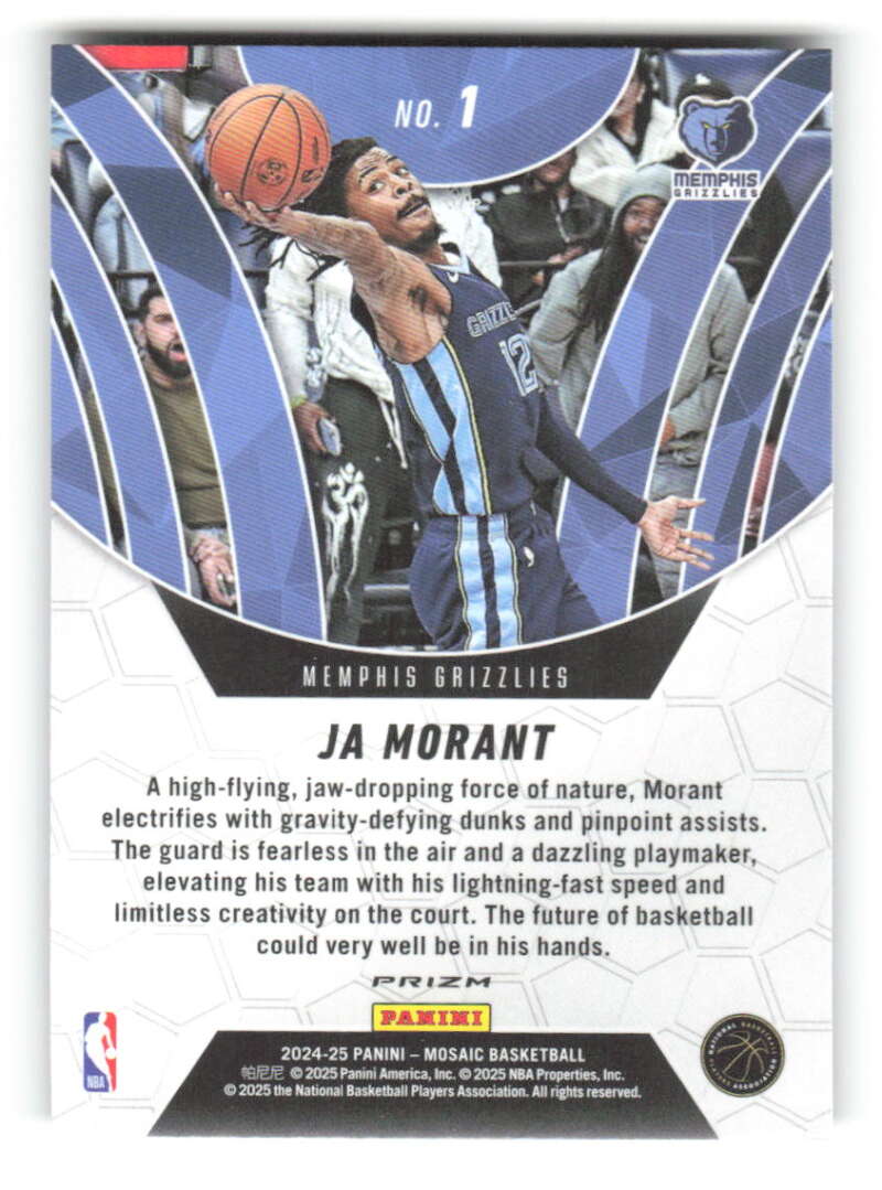 2024-25 Panini Mosaic Basketball Green Parallel Insert Singles