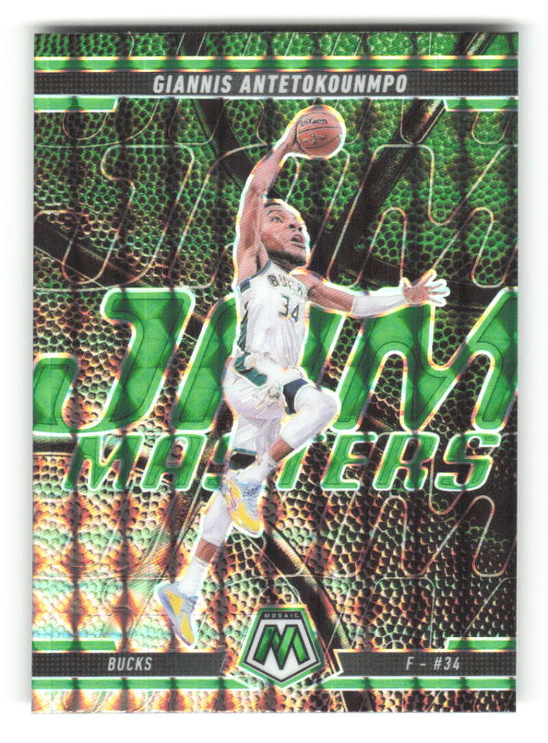 2024-25 Panini Mosaic Basketball Green Parallel Insert Singles