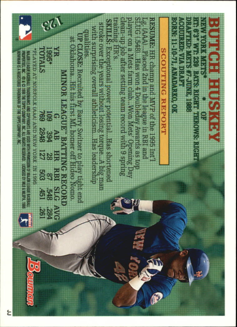 1996 Bowman Baseball Base Singles #1-133 (Pick Your Cards) - Picture 153 of 167