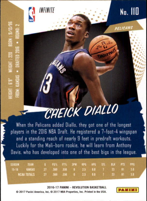 2016-17 Panini Revolution - Nerlens Noel #66 Infinite for