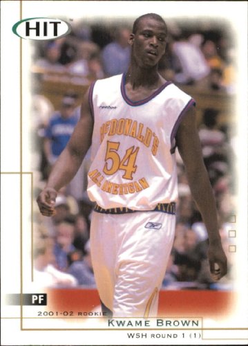 Kwame Brown NBA Select from Base, RC Rookie, & Jersey Singles (Pick Your Cards) - Bild 4 von 100