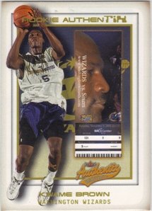 Kwame Brown NBA Select from Base, RC Rookie, & Jersey Singles (Pick Your Cards) - Bild 3 von 100