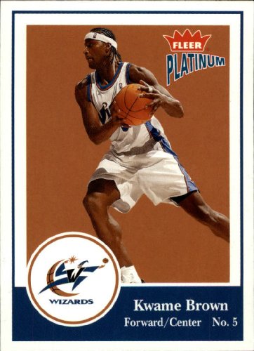 Kwame Brown NBA Select from Base, RC Rookie, & Jersey Singles (Pick Your Cards) - Bild 9 von 100