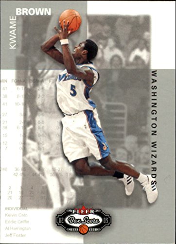Kwame Brown NBA Select from Base, RC Rookie, & Jersey Singles (Pick Your Cards) - Bild 47 von 100