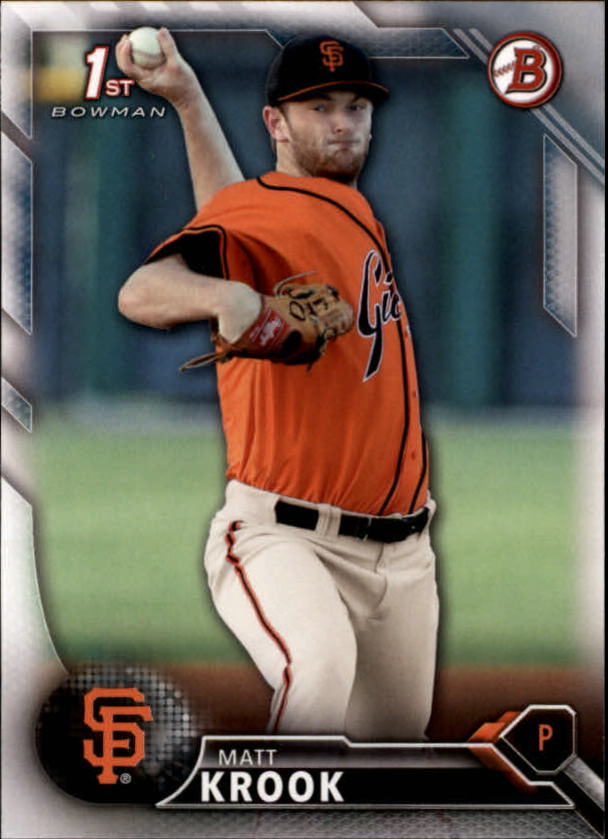 2016 Bowman Draft Baseball Singles #2-100 (Pick Your Cards) - Picture 46 of 157