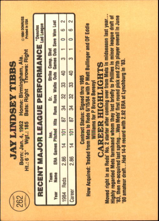 1985 Donruss Baseball Base Singles #256-510 (Pick Your Cards) - Picture 15 of 489