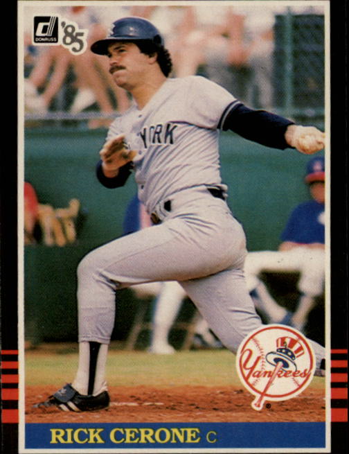 1985 Donruss Baseball Base Singles #256-510 (Pick Your Cards) - Picture 36 of 489