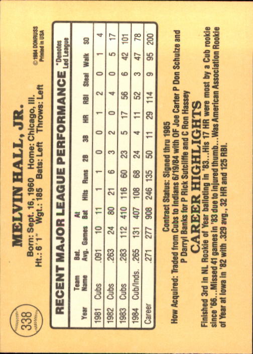 1985 Donruss Baseball Base Singles #256-510 (Pick Your Cards) - Picture 157 of 489