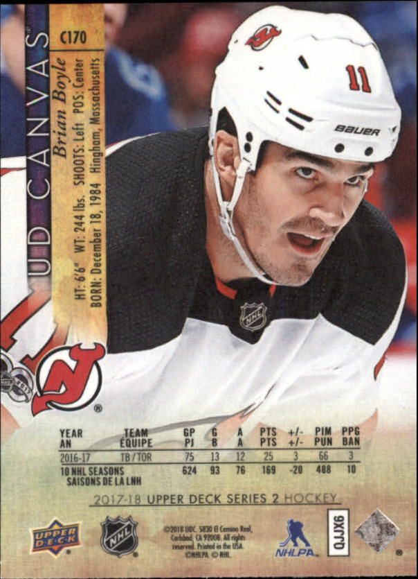 2017-18 Upper Deck Exclusives Hockey Singles – Pick Your Lot! Flat Rate Shipping
