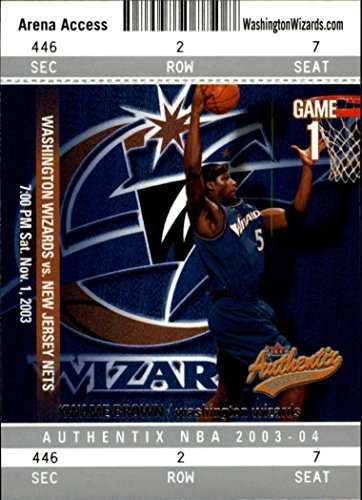 Kwame Brown NBA Select from Base, RC Rookie, & Jersey Singles (Pick Your Cards) - Bild 61 von 100