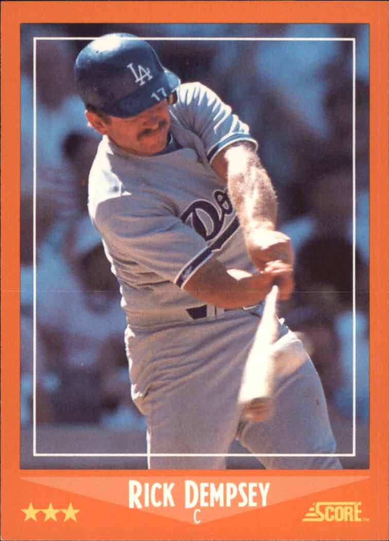 1988 Score Rookie/Traded Baseball Base Singles (Pick Your Cards) - Picture 54 of 187