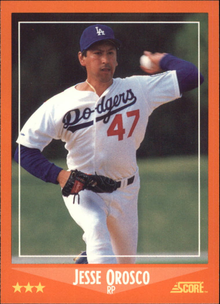 1988 Score Rookie/Traded Baseball Base Singles (Pick Your Cards) - Picture 116 of 187