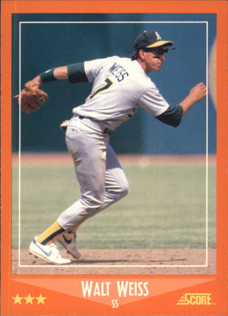 1988 Score Rookie/Traded Baseball Base Singles (Pick Your Cards) - Picture 174 of 187