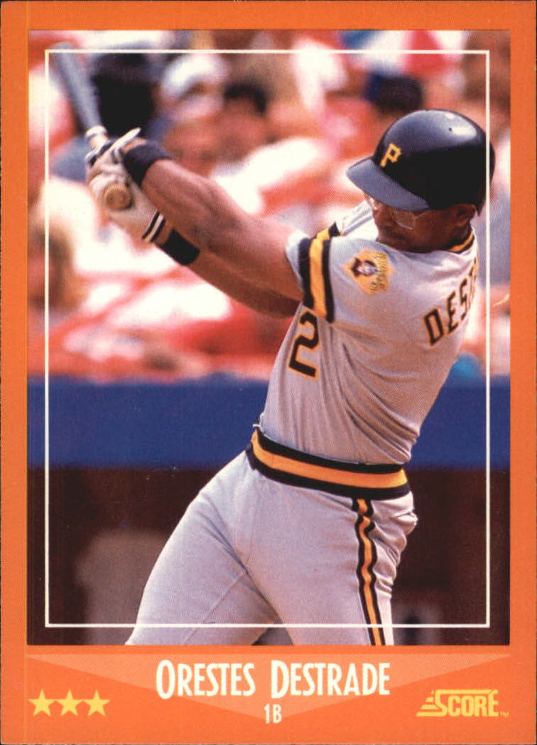 1988 Score Rookie/Traded Baseball Base Singles (Pick Your Cards) - Picture 186 of 187