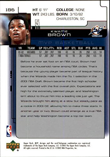 Kwame Brown NBA Select from Base, RC Rookie, & Jersey Singles (Pick Your Cards) - Bild 96 von 100