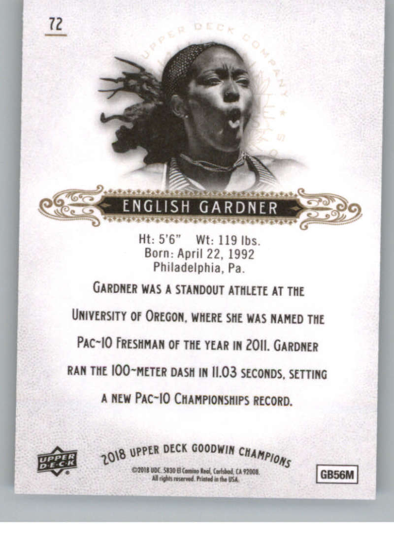 2018 Upper Deck Goodwin Champions Trading Cards Pick From List (Base and SPs) - Picture 107 of 163