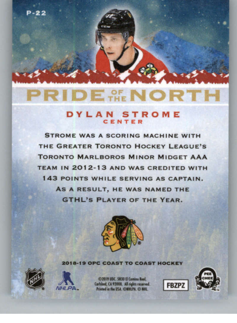Insert Chee 2018-19 O-Pee-Chee Coast to Coast Canadian Tire Insert and Relics Pick ...