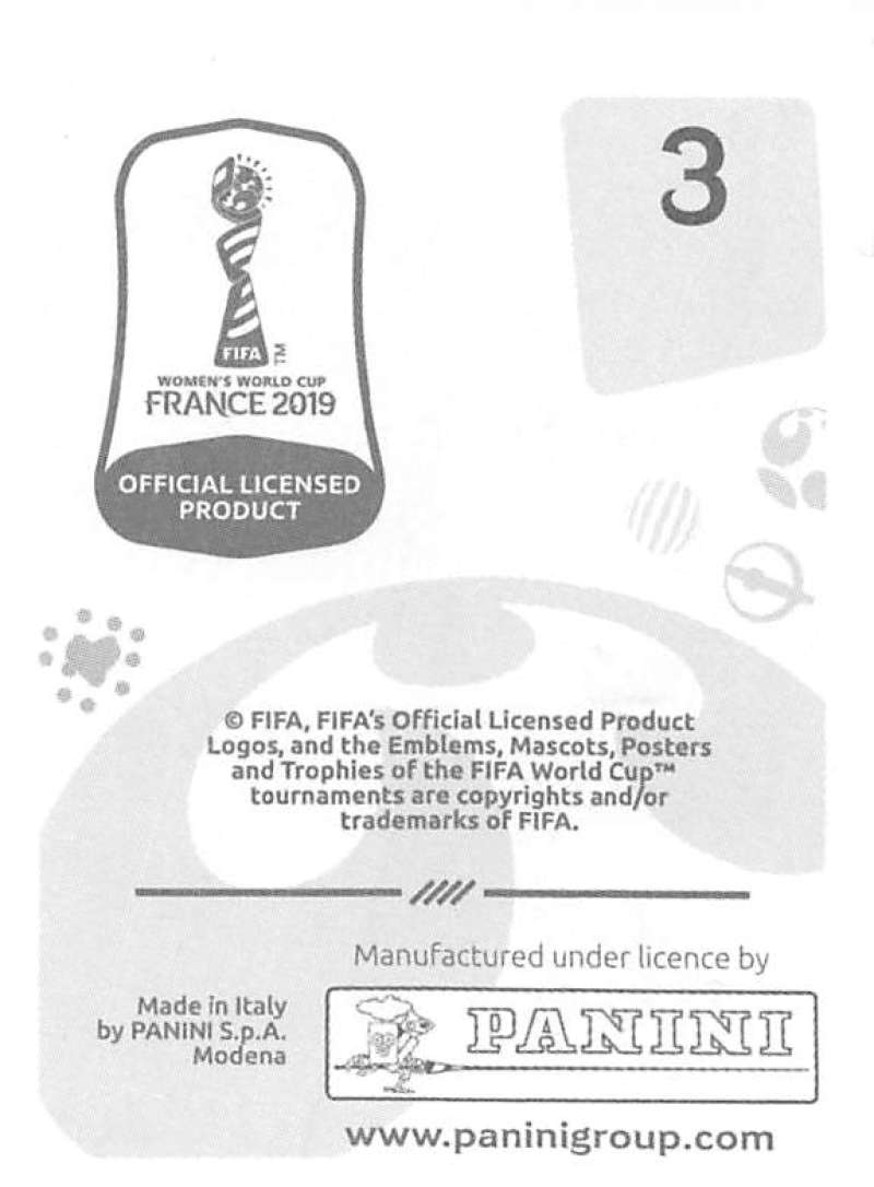 2019 Panini FIFA Women's World Cup Stickers Pick From List With Foils 1-240 - Picture 7 of 481