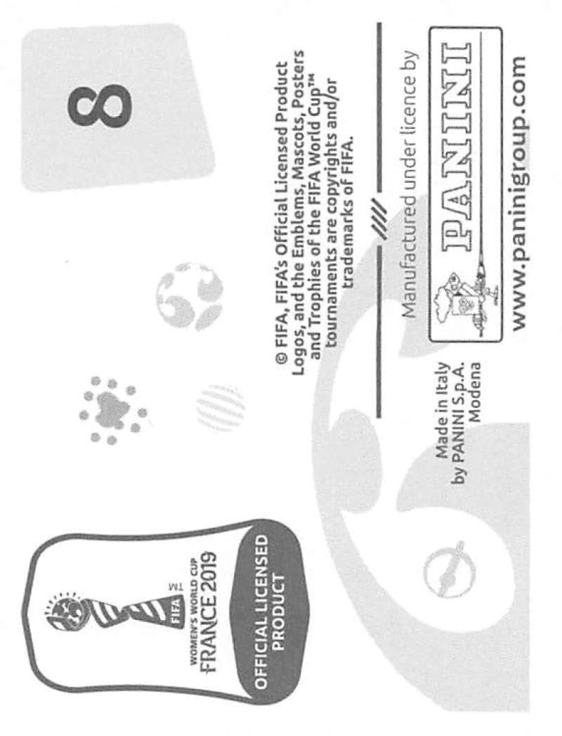 2019 Panini FIFA Women's World Cup Stickers Pick From List With Foils 1-240 - Picture 17 of 481