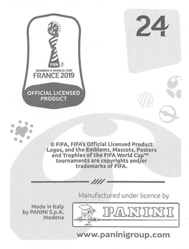 2019 Panini FIFA Women's World Cup Stickers Pick From List With Foils 1-240 - Picture 49 of 481