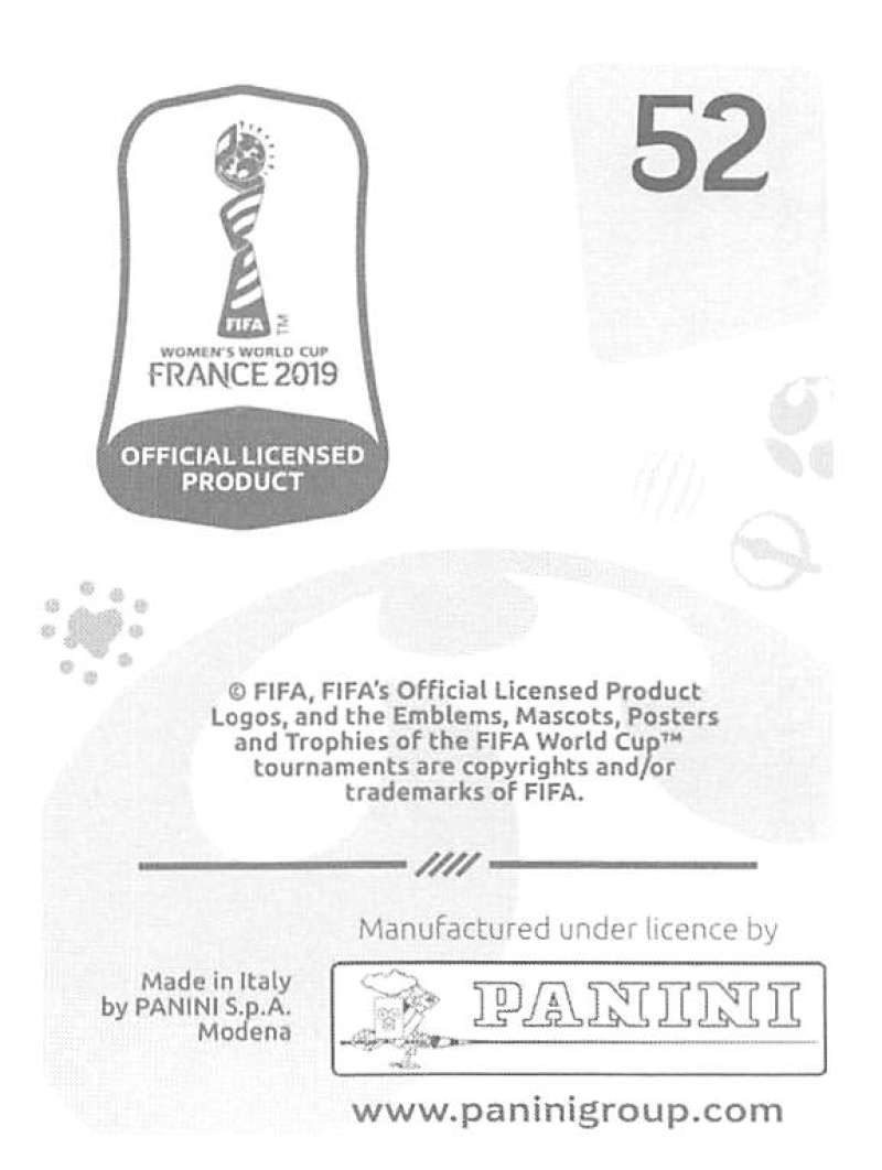 2019 Panini FIFA Women's World Cup Stickers Pick From List With Foils 1-240 - Picture 105 of 481