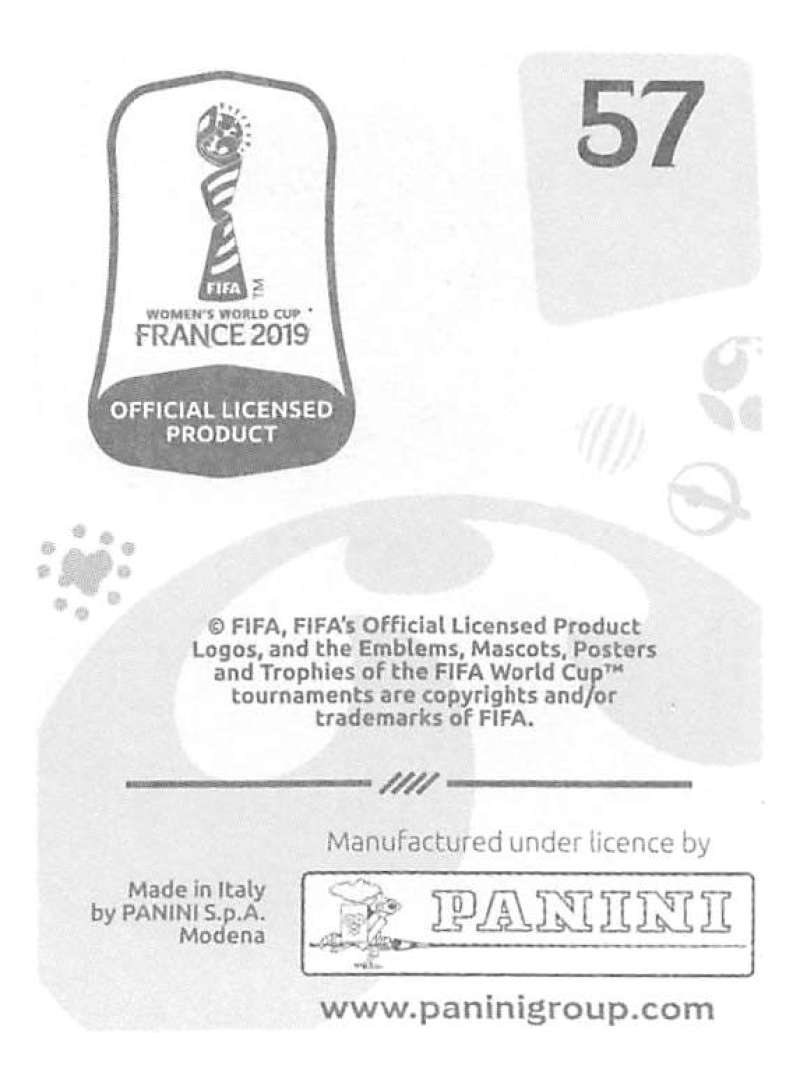 2019 Panini FIFA Women's World Cup Stickers Pick From List With Foils 1-240 - Picture 115 of 481